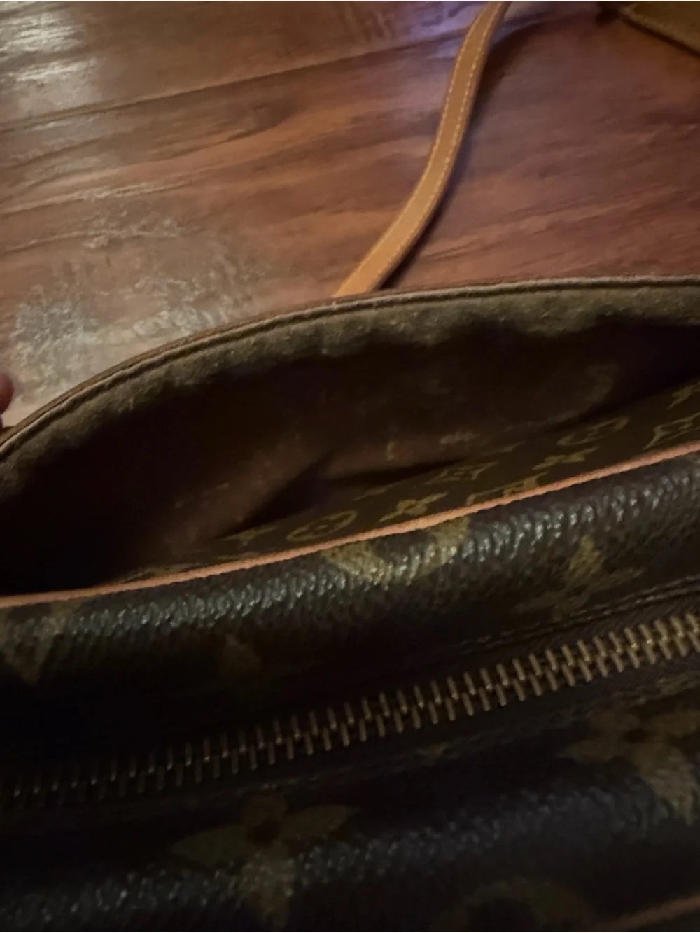 Louis Vuitton Monogram Crossbody in Brown and Tan- Trocadero 27